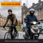 R2B Nekwarmer Heren & Dames - Geschikt voor Wintersport Wandelen Fiets & Scooter/Motor