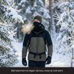 R2B Nekwarmer Heren & Dames - Geschikt voor Wintersport Wandelen Fiets & Scooter/Motor