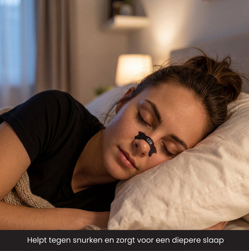 R2B Neusstrips Zwart 50 Stuks - Neuspleisters voor Snurken