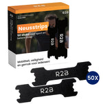 R2B Neusstrips Zwart 50 Stuks - Neuspleisters voor Snurken