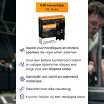 R2B Neusstrips Zwart 50 Stuks - Neuspleisters voor Snurken