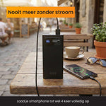 R2B Powerbank 10.000 mAh - 2 tot 4 Keer Opladen - Powerbank