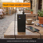 R2B Powerbank 30.000 mAh - 6 tot 8 Keer Opladen