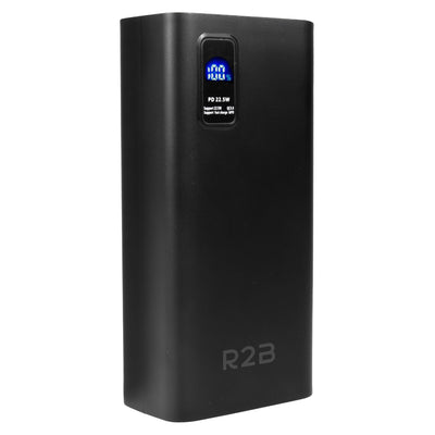R2B Powerbank 30.000 mAh - 6 tot 8 Keer Opladen
