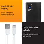 R2B Powerbank 30.000 mAh - 6 tot 8 Keer Opladen