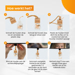 R2B® Auto parfum Hangend met Lavendel Geur - Auto Geurverfrisser - Luchtverfrisser - Autogeur - Autoparfum - Autoparfum