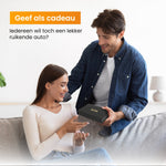 R2B® Auto parfum met houder inclusief 2 Geurstaafjes - Walnoothout - Grijs - Auto Geurverfrisser - Autoparfum