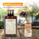 R2B® Autoparfum Navulling ’Lavendel’ - 100ml - Auto Geurverfrisser - Luchtverfrisser - Autogeur - Autoparfum