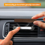 R2B® Autoparfum Navulling - Rijk Leer & Oosters Goud - 2 stuks