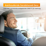 R2B® Autoparfum Navulling ’Sandalwood’ - 100ml - Auto Geurverfrisser - Luchtverfrisser - Autogeur - Autoparfum