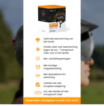 R2B® Fietshelm Volwassenen geschikt voor Speed Pedelec & Snorfiets + Transparant en Magnetisch Helm Vizier