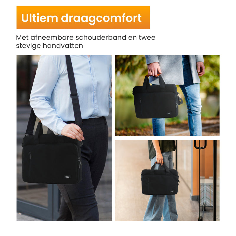 R2B® Laptoptas 14 inch geschikt voor Laptops en Tablets - Model Almere - Laptoptas Dames & Heren - Laptophoes 14 inch