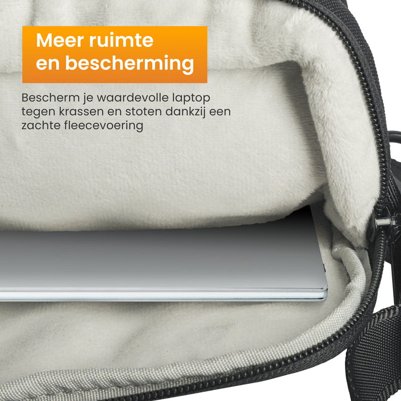 R2B® Laptoptas 14 inch geschikt voor Laptops en Tablets - Model Almere - Laptoptas Dames & Heren - Laptophoes 14 inch