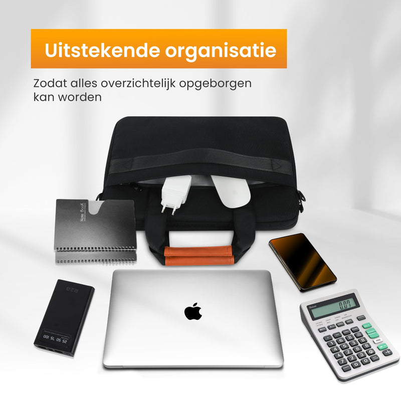 R2B® Laptoptas 14 inch geschikt voor Laptops en Tablets - Model Almere - Laptoptas Dames & Heren - Laptophoes 14 inch