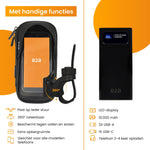 R2B® Robuuste Telefoonhouder Fiets Waterdicht + Powerbank 10.000 mAh - Model Leiden - Telefoonhouder fiets