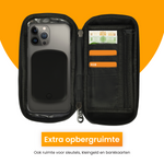 R2B® Robuuste Telefoonhouder Fiets Waterdicht + Powerbank geschikt voor Magsafe - Model Leiden - Telefoonhouder fiets