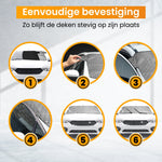 R2B® Stevige IJskrabber auto & Anti-Vries Deken Auto Voorruit - IJsdeken & Ruitenkrabber
