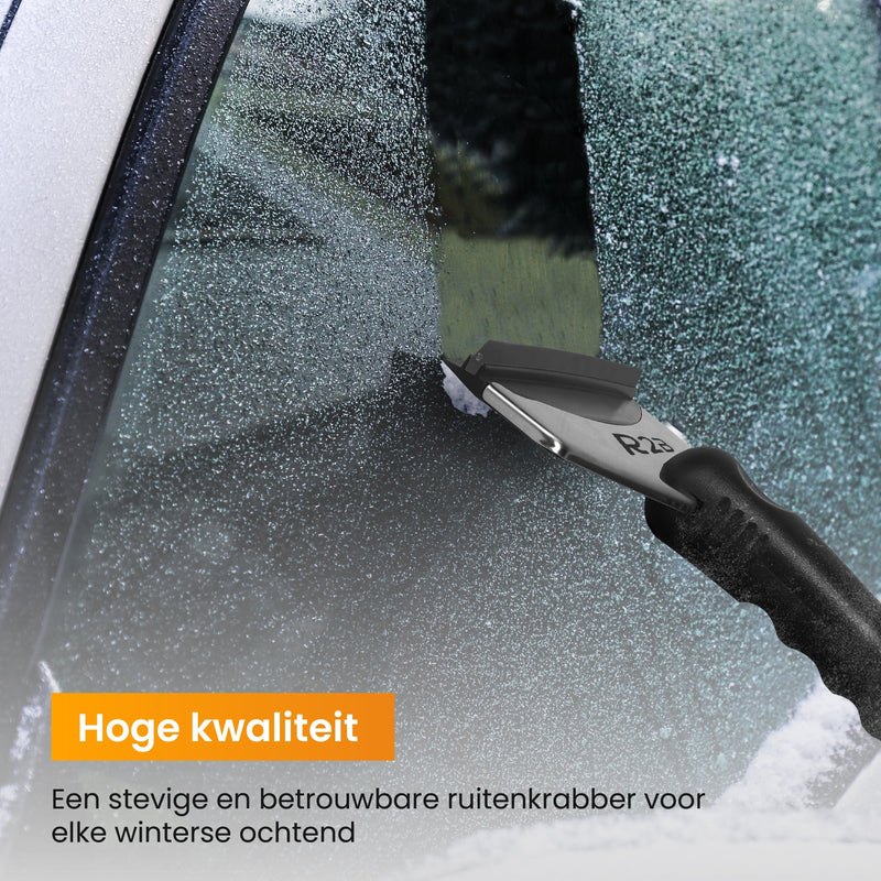 R2B® Stevige IJskrabber auto & Anti-Vries Deken Auto Voorruit - IJsdeken & Ruitenkrabber