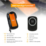 R2B® Telefoonhouder Fiets Waterdicht & Powerbank geschikt voor MagSafe - Model Den Haag - Zwart - Telefoonhouder fiets