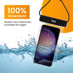 R2B® Universeel Waterdicht Telefoonhoesje met Koord - 2 stuks - Onderwater Hoesje - Universeel - Telefoonhoesje