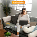 R2B® USB-C naar USB-C Kabel + USB A & USB-C Adapter - 2 Meter kabel - Extra stevige USB-C kabels - USB-C oplader