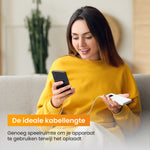 R2B® USB-C naar Lightning Kabel - 1 Meter - Extra stevige USB-C kabels