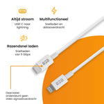 R2B® USB-C naar Lightning Kabel - 2 Meter - Extra stevige USB-C kabels