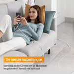 R2B® USB-C naar Lightning Kabel - 2 Meter - Extra stevige USB-C kabels