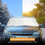 R2B® Zonnescherm Auto Voorruit - 100 x 145 cm - 4 Laagse Bescherming - Zonwering Auto Voorruit - Zonnescherm Auto