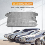 R2B® Zonnescherm Auto Voorruit - 100 x 145 cm - 4 Laagse Bescherming - Zonwering Auto Voorruit - Zonnescherm Auto