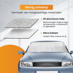 R2B® Zonnescherm Auto Voorruit - 100 x 145 cm - 4 Laagse Bescherming - Zonwering Auto Voorruit - Zonnescherm Auto