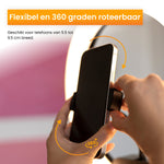 R2B Ringlamp met statief verstelbaar tot 186 cm en 30 lichtstanden- Tiktok lamp - Model Groningen - Ringlamp