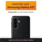 R2B Samsung A37 Hoesje Met Pasjeshouder - Incl. Screenprotector - 3 Pasjes
