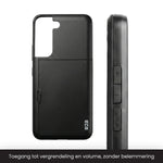 R2B Samsung S22 Plus Hoesje Met Pasjeshouder - Incl. Screenprotector - 3 Pasjes - Telefoonhoesje