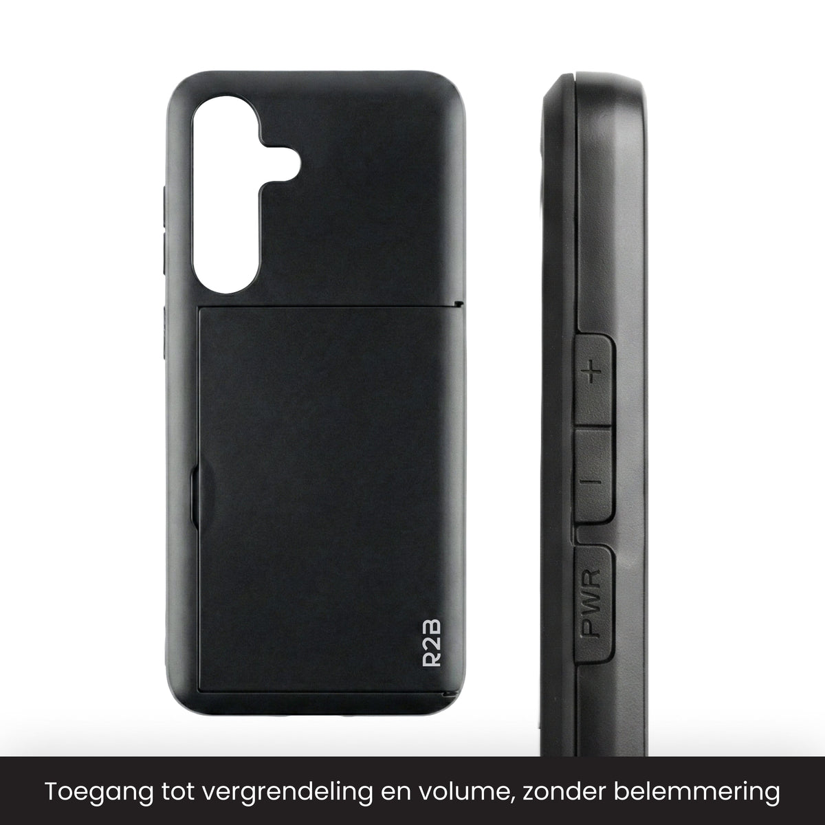 R2B Samsung S24 Hoesje Met Pasjeshouder - Incl. Screenprotector - 3 Pasjes