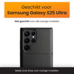 R2B Samsung S25 Ultra Hoesje Met Pasjeshouder - Incl. Screenprotector - 3 Pasjes - Telefoonhoesje