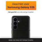 R2B Samsung S26 Hoesje Met Pasjeshouder - Incl. Screenprotector - 3 Pasjes - Telefoonhoesje