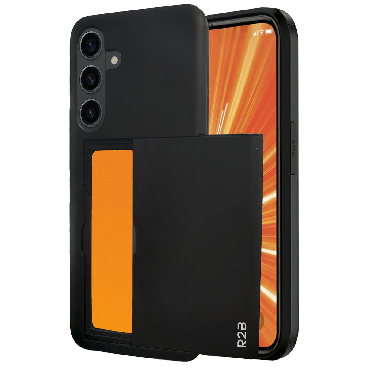 R2B Samsung S26 Plus Hoesje Met Pasjeshouder - Incl. Screenprotector - 3 Pasjes - Telefoonhoesje