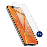 R2B Screen Protector iPhone 12 Mini - Tempered Glass - Installation Frame &amp; Wipes