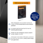 R2B Screenprotector Samsung S24 Plus - Tempered Glass - Met Reinigingskit