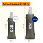 R2B Soft Flask 500 ML - Opvouwbare Waterfles Hardlopen