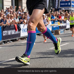 R2B Sport Compressiekousen Blauw Dames/Heren - Compressiesokken hardlopen