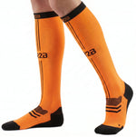 R2B Sport Compressiekousen Oranje Dames/Heren - Compressiesokken hardlopen