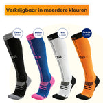 R2B Sport Compressiekousen Oranje Dames/Heren - Compressiesokken hardlopen