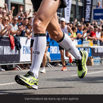 R2B Sport Compressiekousen Wit Dames/Heren - Compressiesokken hardlopen