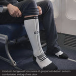 R2B Sport Compressiekousen Wit Dames/Heren - Compressiesokken hardlopen