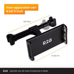 R2B Tablet houder auto hoofdsteun voor tablets/telefoons - Model Apeldoorn - R2B Store
