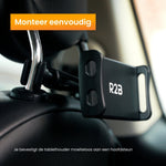 R2B Tablethouder Auto Hoofdsteun - Verstelbaar - Tablethouders