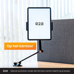 R2B Tablet houder met verstelbare arm voor bureau, keuken etc. - Model Arnhem - R2B Store