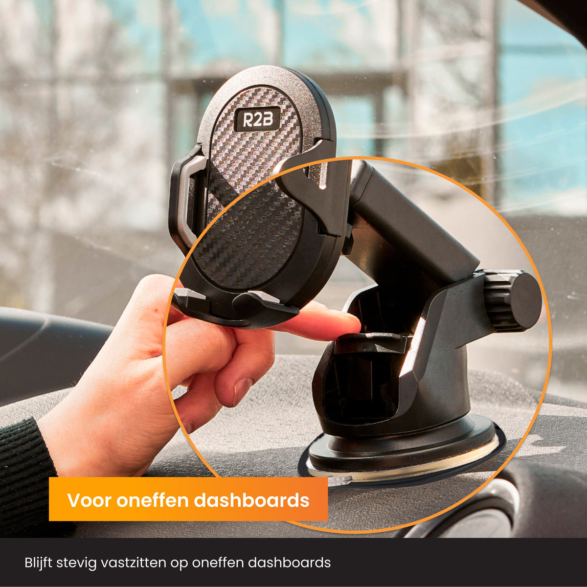 R2B Telefoonhouder Auto - Dashboardpad - Raam Dashboard Ventilatierooster